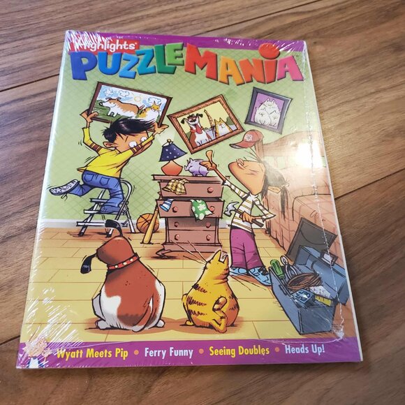 Highlights Puzzlemania Magazine  7 Piece Lot (Ages 6–12) - Picture 2 of 8